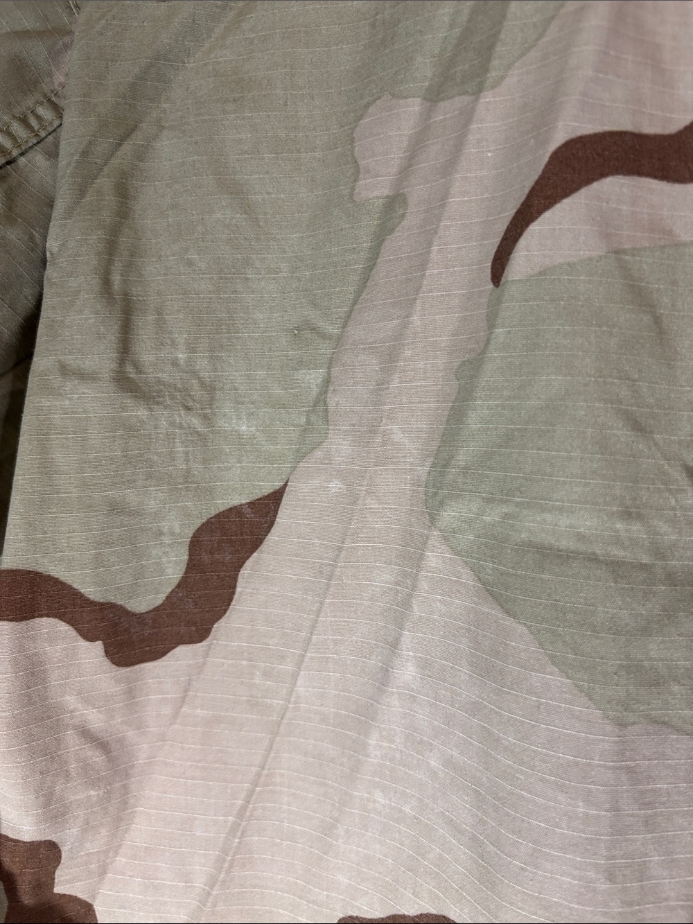 Vintage USAF 3 Color Desert Camo DCU Jacket XL Regular USCENTAF Patched - Picture 10 of 11
